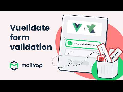 Vue.js Email Form Validation Using Vuelidate
