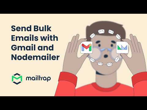 Send Bulk Email from Gmail with Nodemailer