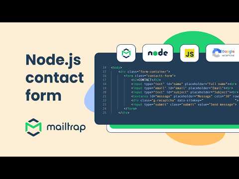 Build a Professional Node.js Contact Form in 10 Minutes