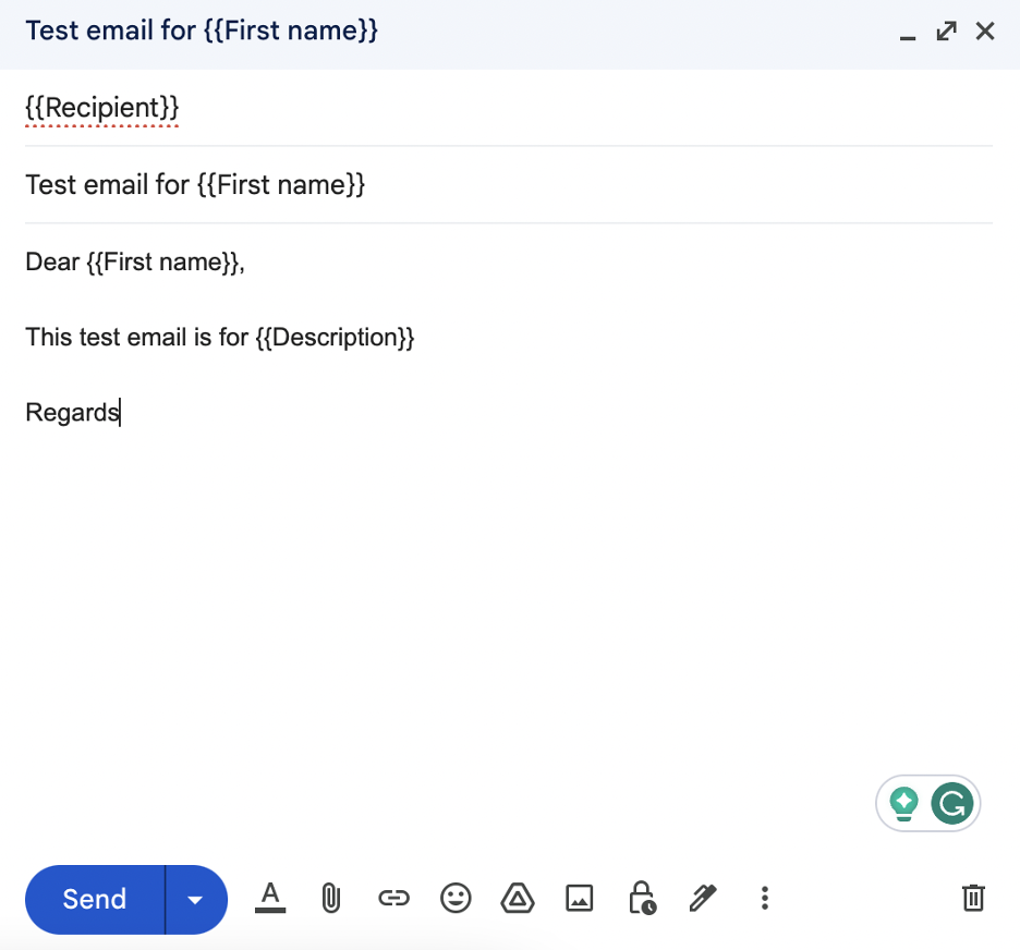 Gmail UI