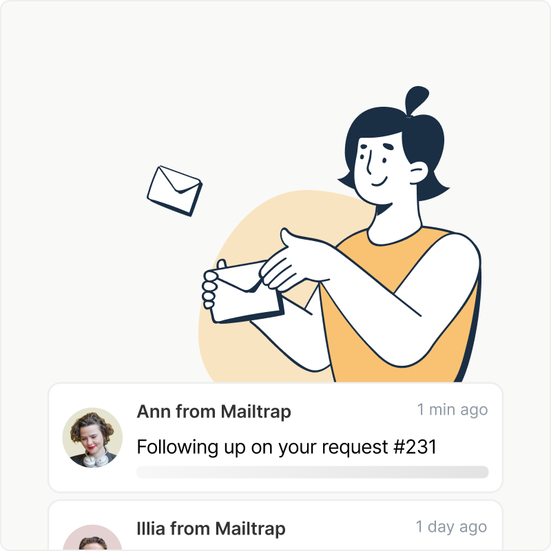 Receive support at every step