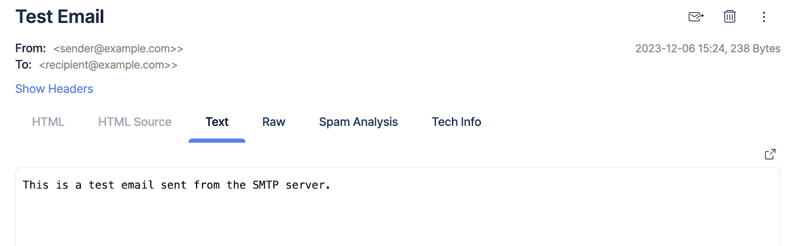 Python test email in Mailtrap Email testing