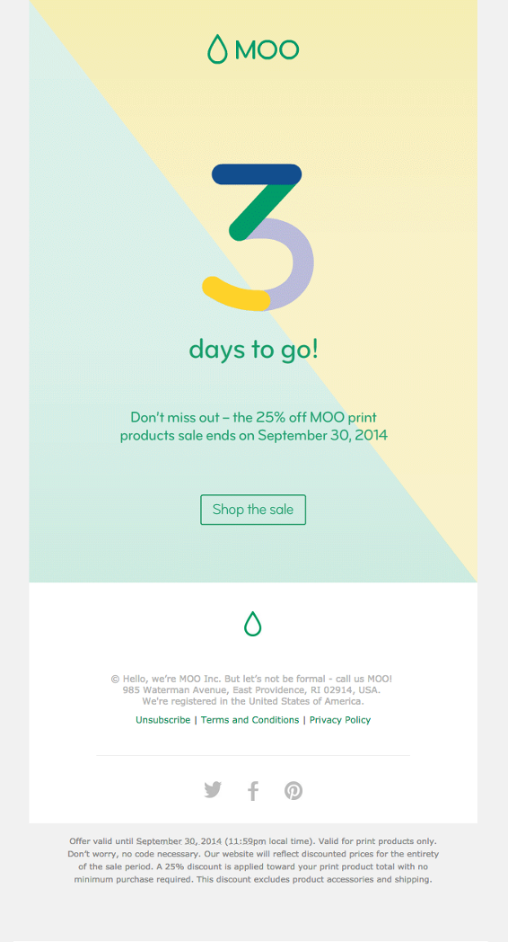 This is an image showing a MOO email