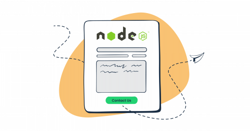 Node.js Contact Form_GREEN BG