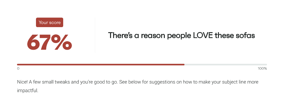 This is an image showing the Omnisend overall score