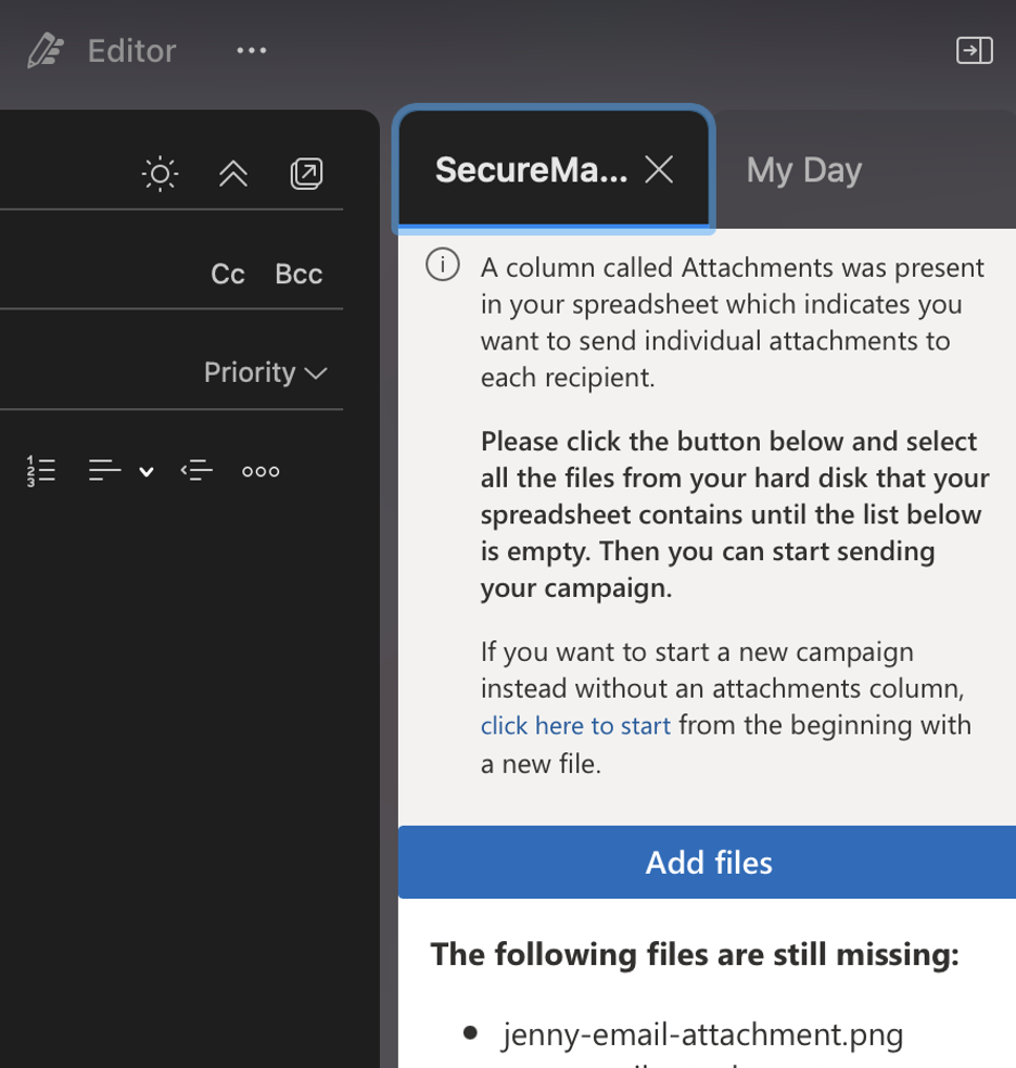 Secure Mail Merge plugin launch
